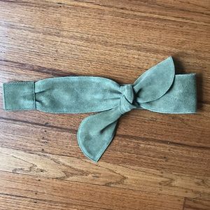 Anthropologie Accessories - **FINAL PRICE **Green suede belt Anthropologie Accessories - **FINAL PRICE **Green suede belt